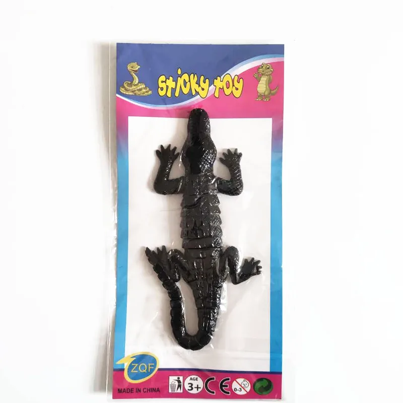 Funny novelty sticky toy TPR soft pop it animal crocodile squishy models prank supplies alligator joke fidget kids educational | Игрушки и
