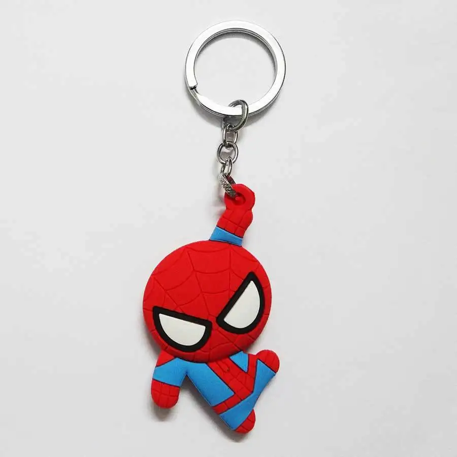 Двухсторонняя Подвеска из ПВХ в виде Мстителей модель человека-паука Дэдпула