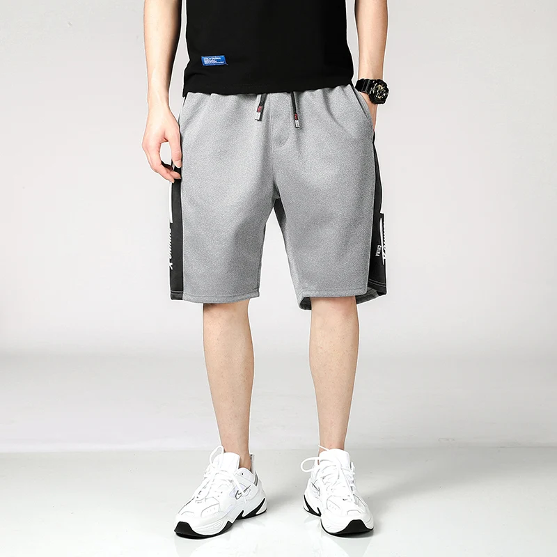 Летние мужские шорты высокого качества хлопковые модные повседневные свободные