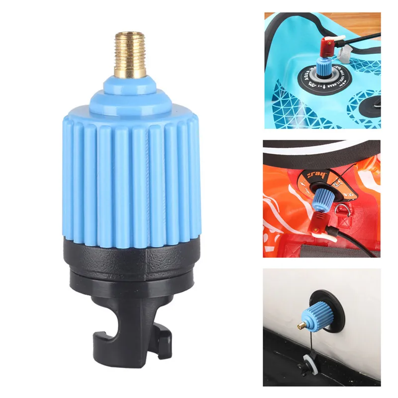 Outdoor Tools Inflatable Rowing Boat Air Valve Adapter Sup Board Stand Up Paddle Kayak surfing rowing water Accessory | Спорт и