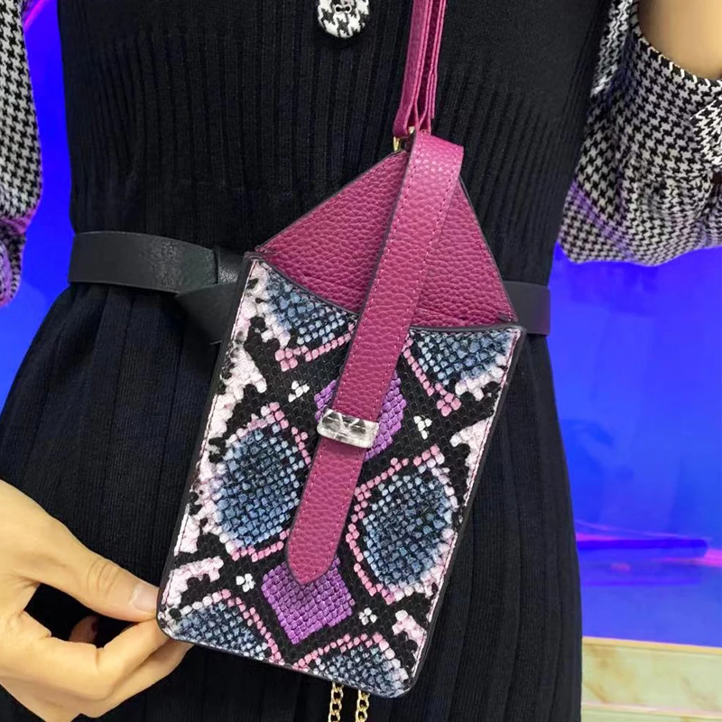 Модная популярная сумка INS для телефона женская через плечо держатель и