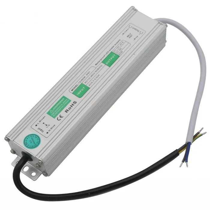 Светодиодный драйвер водонепроницаемый IP67 от 220 В переменного тока до 12