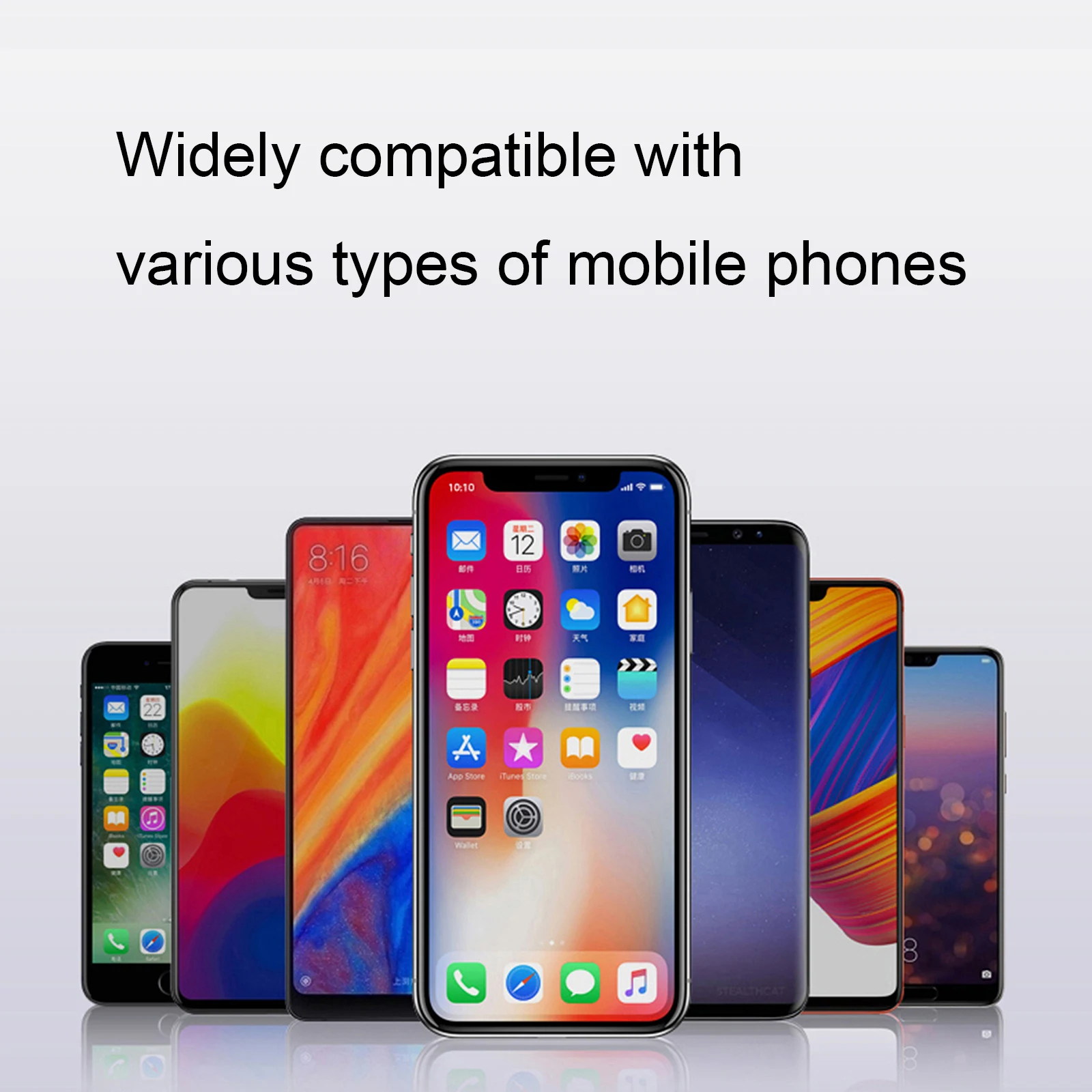 

Universal Car Phone Holder Air Vent Stand For Samsung iPhone Smart Phone Stand Car Support For Xiaomi Mount Holder