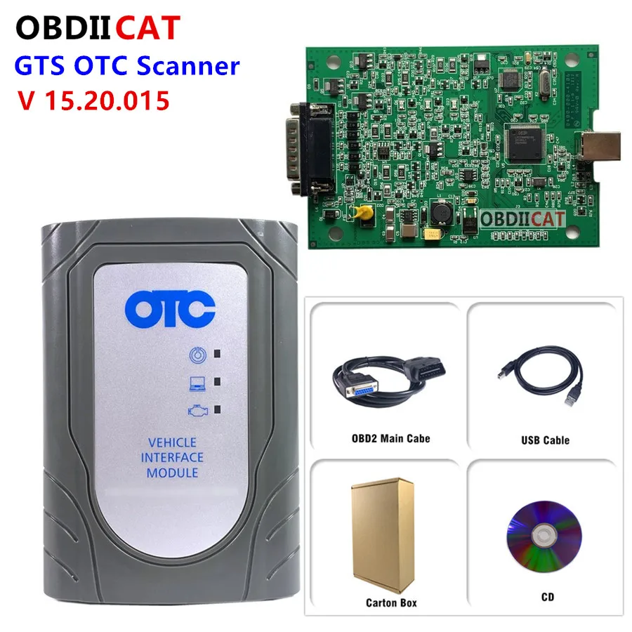 OBDIICAT Новый GTS OTC TIS 3 сканер для to yota новейший V15.20.015 To IT3 Global Techstream автоматический