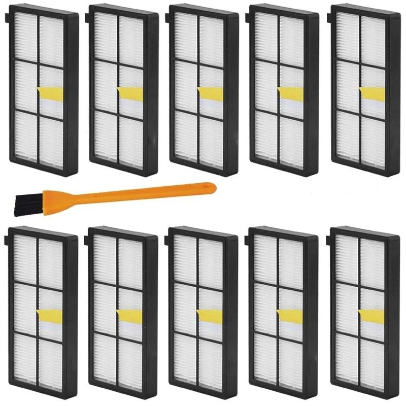 

11 Pcs Hepa Filter for Irobot Roomba 960 800 870 871 880 980 981 Replacement Filters for Vacuum Cleaner, Honfa Kit