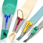 Устройство для сращивания косая тканевая лента инструмент для привязки для лоскутного шитья 6 мм  12 мм  18 мм  25 мм ремесло DIY лоскутное приспособление для специальной кромки