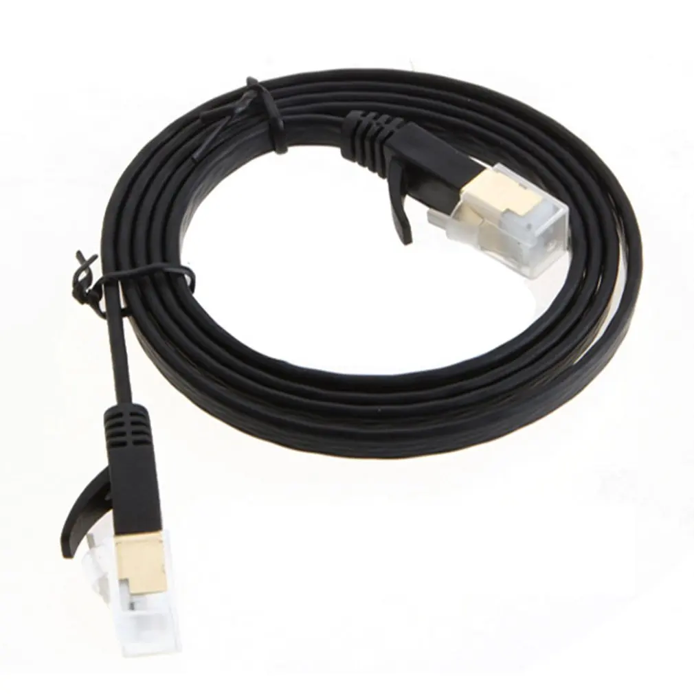 CAT7 Ethernet кабели разъем Интернет сетевой кабель Патч-провод плоский дизайн провода