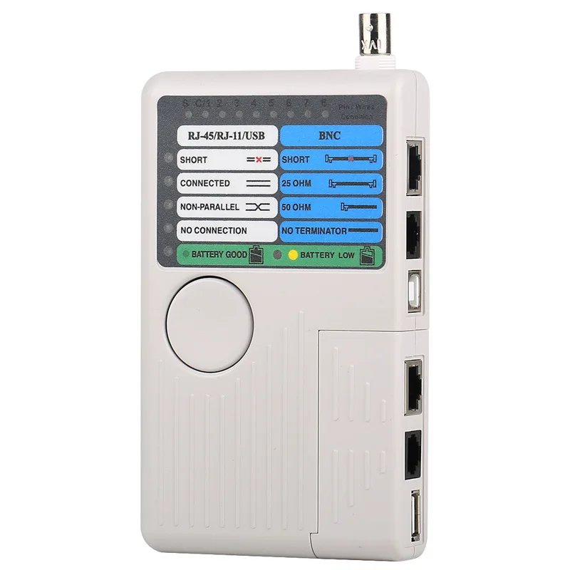 Многофункциональный новый пульт дистанционного управления RJ11 RJ45 USB BNC LAN тестер