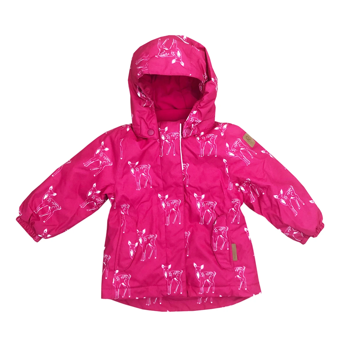 

Baby Girl Brand Ski Jackets Waterproof Windproof Cartoon Deer Print Outdoor Snow Clothes Children reima