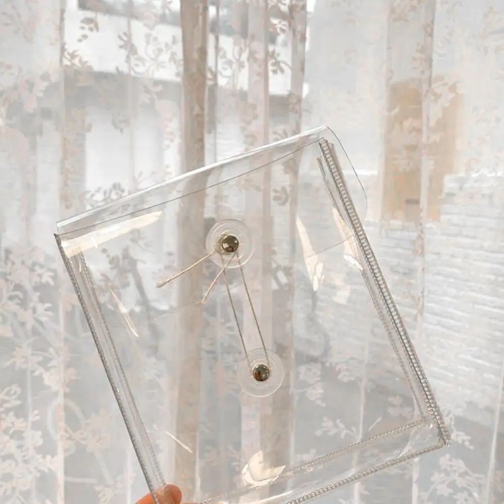 Прозрачная косметичка легкие косметические принадлежности компактный