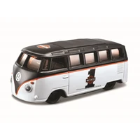 maisto 164 harley davidson custom volkswagen van samba die cast precision model car model collection gift