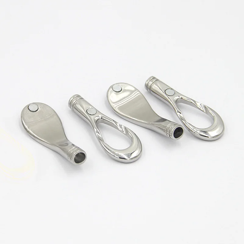 1 шт./лот магнитные застежки из нержавеющей стали для браслета с отверстием 5 2 мм