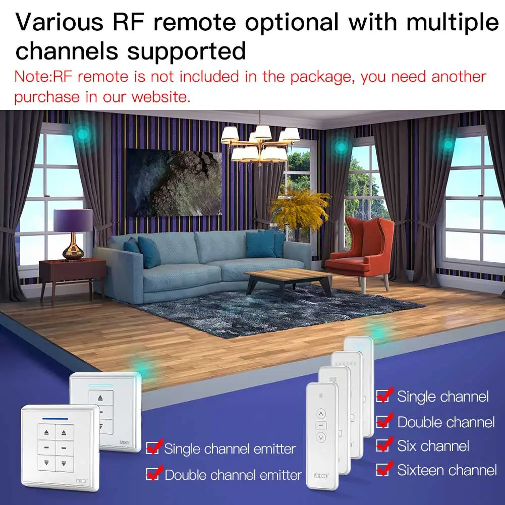 Улучшенная моторная дорожка ZigBee Tuya с Wi-Fi несколько режимов управления