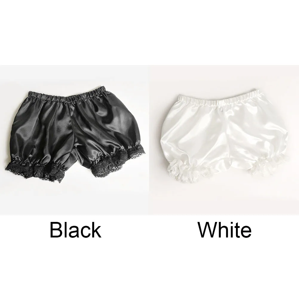 Лолита косплей эластичные безопасные шорты кружевные женские шаровары под брюки