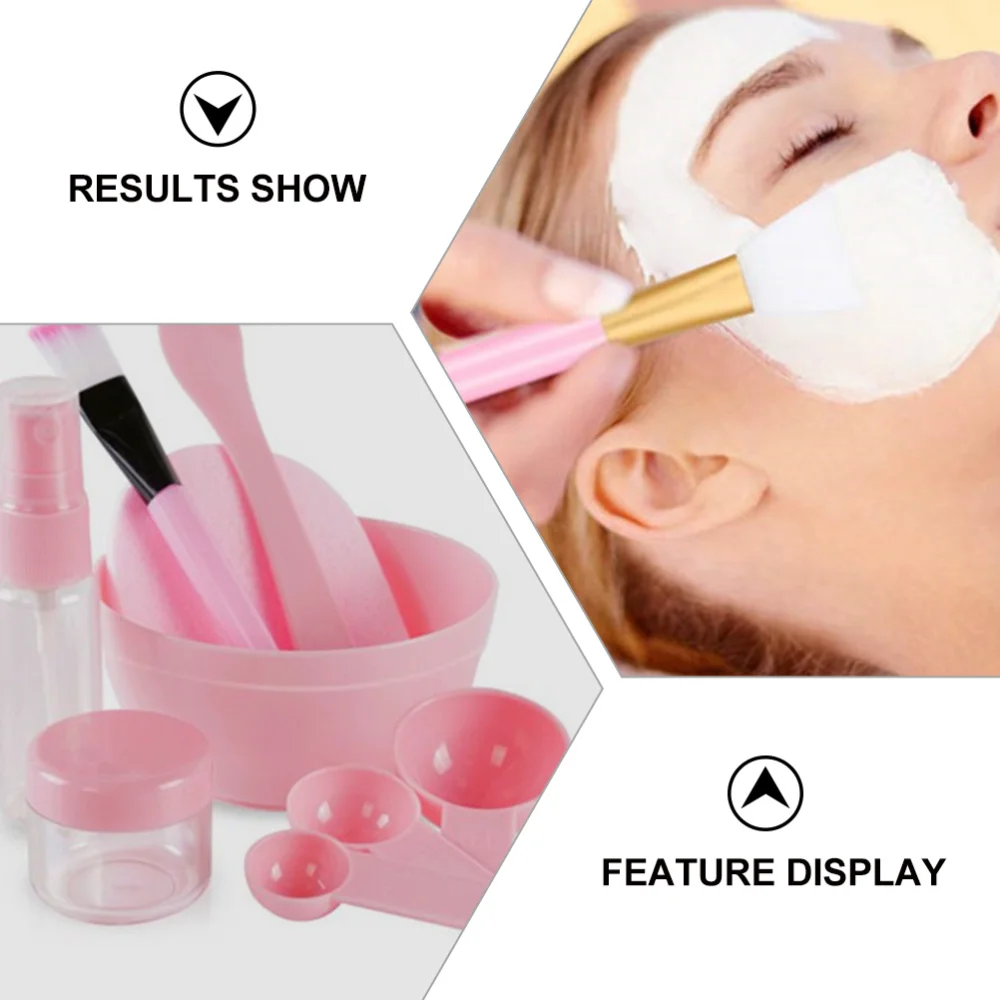 

1 Set 15Pcs Facial Mask Making Tool Kit DIY Face Mask Mixing Tools )