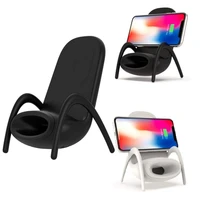 labobbon 15w qi wireless charger chair 2 in 1 for apple watch 6 5 4 iphone 12 11 x xs maxxr 8 airpods pro xiaomi huawei l060