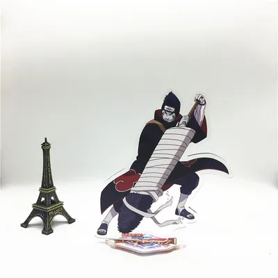 23 Брелок в стиле аниме Наруто Jiraiya Sabakuno Gaara Саске Хатаке Какаши Hoshigaki Kisame милый забавный мультфильм акриловый брелок - Цвет: 23