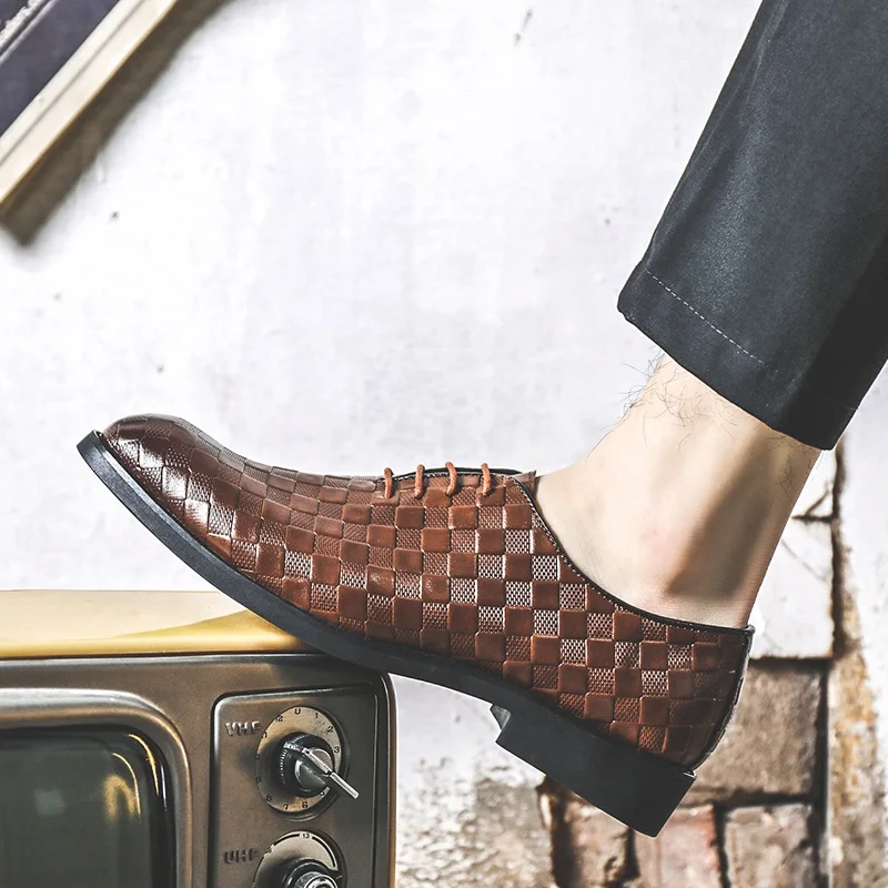

Men's Loafers Big Size Fashion Men Casual Shoes Black For Wedding Italian Loafers Velvet Skin Male Leather Mules Men's Summer