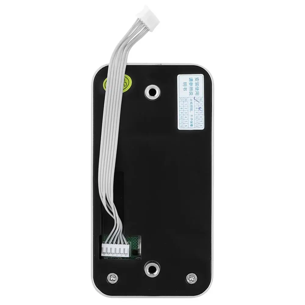 Cerradura electronica цифровая клавиатура с кодовым замком и кодовым замком для хранения в офисе - Цвет: Черный