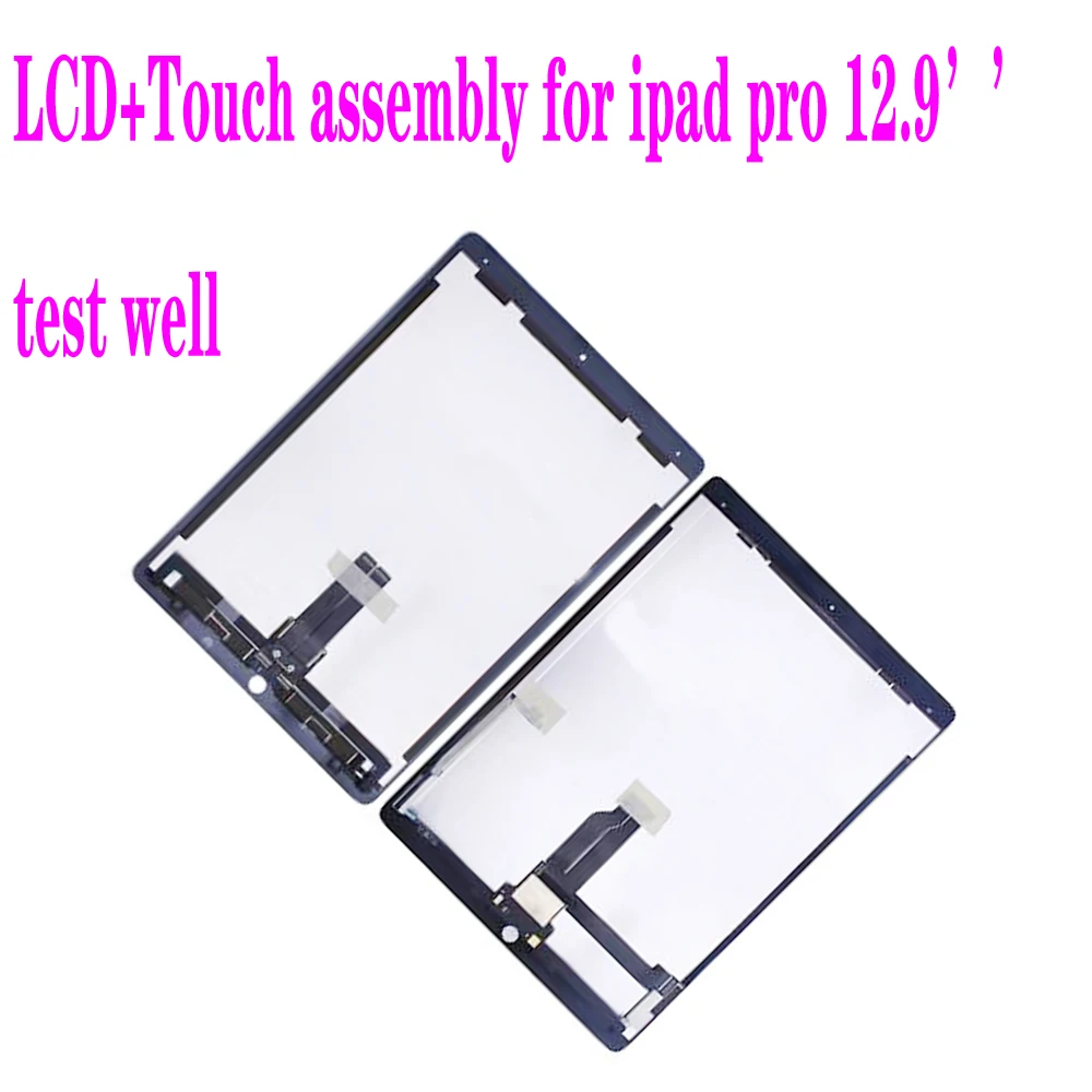 Сменный ЖК-дисплей для iPad Pro 12,9 A1584 A1652/12,9 ''2nd A1670 A1671, кодирующий преобразователь сенсорного экрана в сборе 12,9"