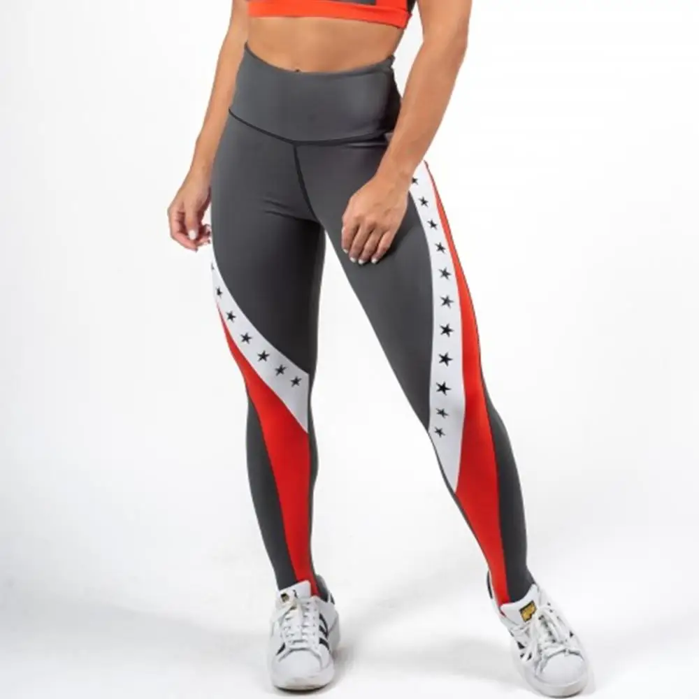 

Fitness Elastic Force Women Polyester Fashion Leggings Workout New Style Skinny Ladies Sporting Leggings