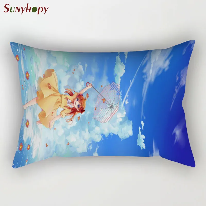 Популярный Стиль геккан Shoujo Nozaki-Kun Custom Цифровая печатная Подушка полиэфирная