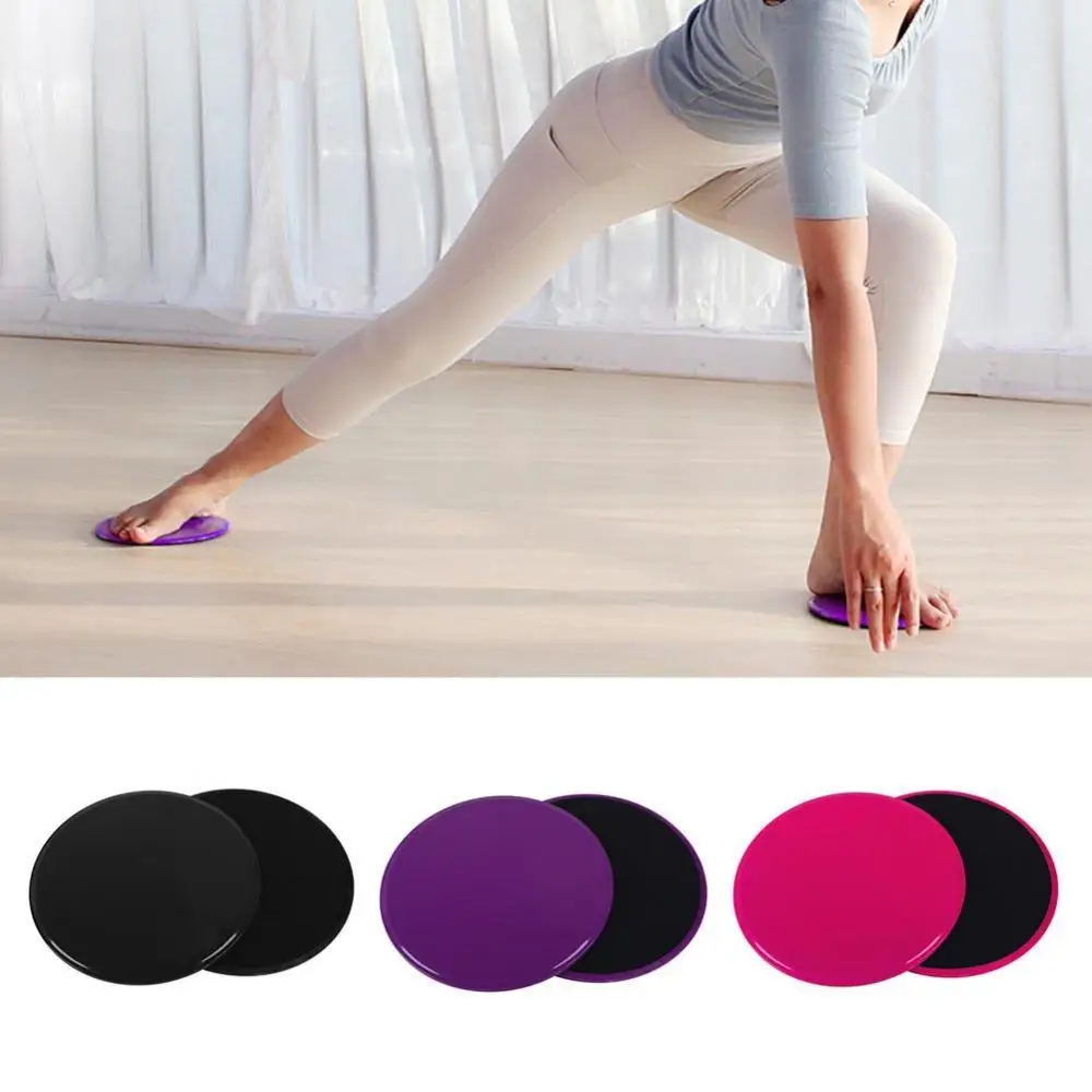 

2Pcs Gym Home Body Core Exercise Workout Yoga Fitness Slider Gliding Disc Pad