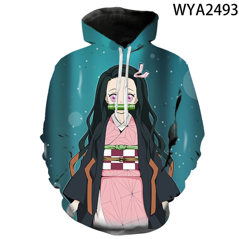 

Anime 3d Printing Men's and Women's Hoodie Urban Fashion Outdoor Casual Jacket Spring and Autumn New Style