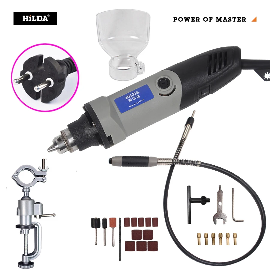 400 Вт Dremel электрические переменная скорость роторный инструмент мини дрель