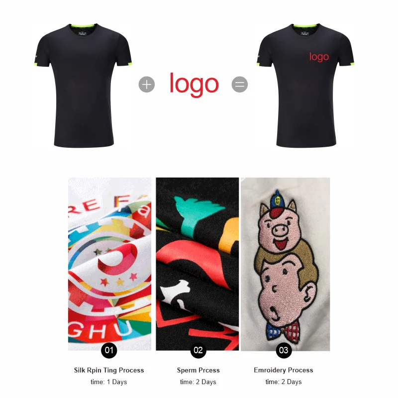 Новый Быстросохнущий полиэстер футболка с изготовленным на заказ логосом летняя