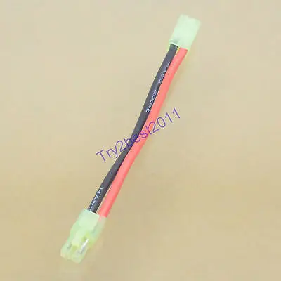 Удлинительный кабель Mini Tamiya Папа-мама 10 см 14AWG провод для батареи Airsoft |