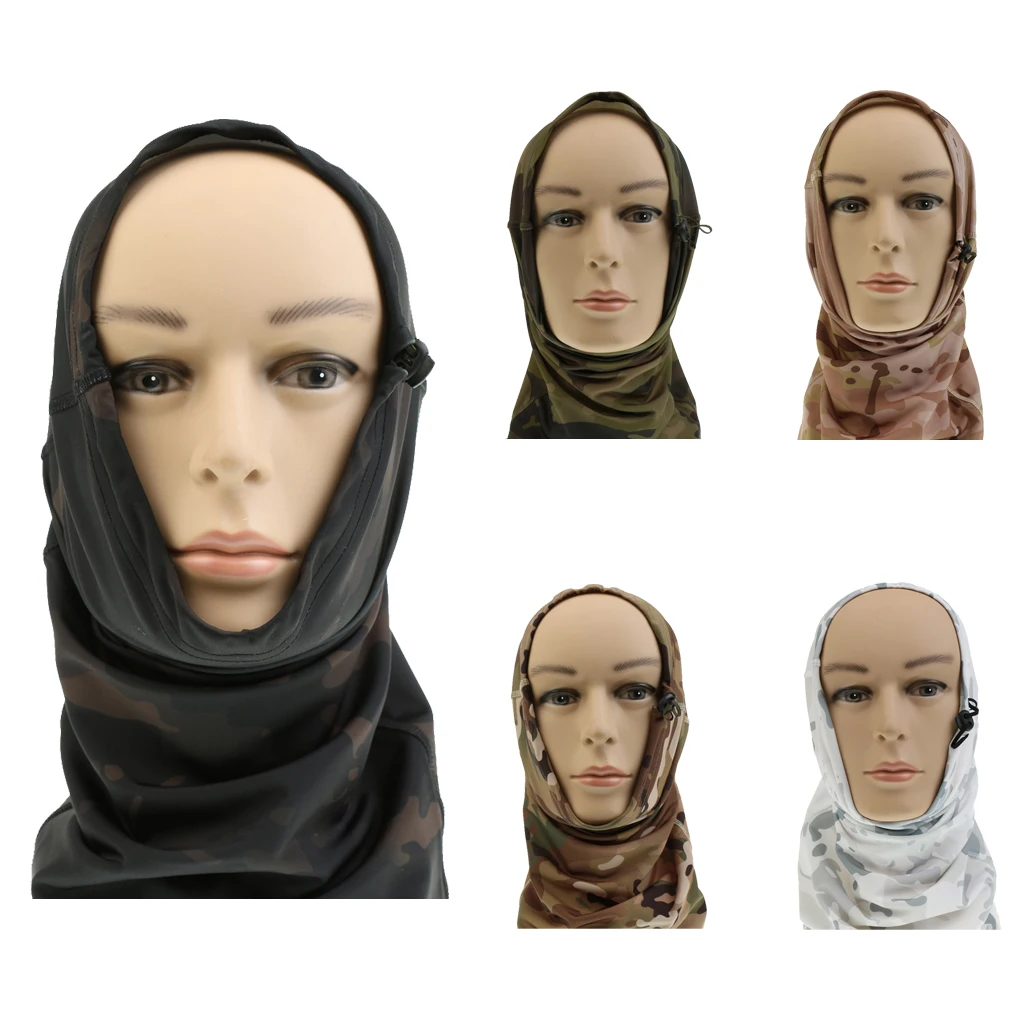 Уличная спортивная камуфляжная велосипедная маска для лица Балаклава головной