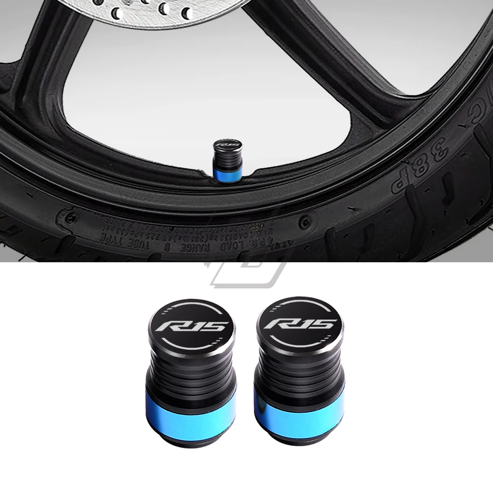 

For Yamaha R15 YZF-R15 Covers Motorcycle Accessories Valve Stem Cap Set Case