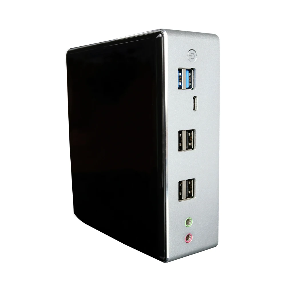 Мини компьютер EGLOBAL 10 го поколения Intel i7 10710U 6 Core 2 * DDR4 M.2 SSD LANs 4K HTPC Windows Linux 8 USB TypeC HDMI DP