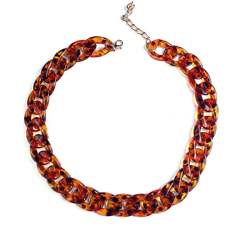 Ожерелье-чокер женское с леопардовым принтом | Украшения и аксессуары