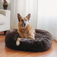 square dog beds long plush solid color pet beds washable cat mat basket for large dogs puppy house nest cushion sofa