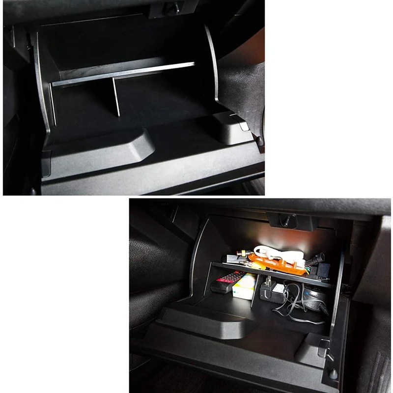 

Car Glove Box Organizer Armrest Box Interval Storage Insert Divider for JEEP Renegade 2016-2019 Interior Accessories