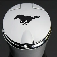 suitable for ford mk3 mustang gt 2020 car standard ashtray with led light car ashtray dustbin ashtray car standard ashtray