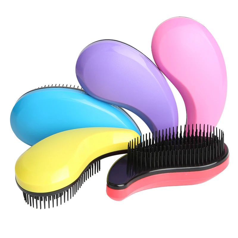 

Comma Straightening Brush Shower Massage Comb Tangled Hair Comb Hair Scalp Treatments Anti-Static Hairstyles Hair Salon Tools