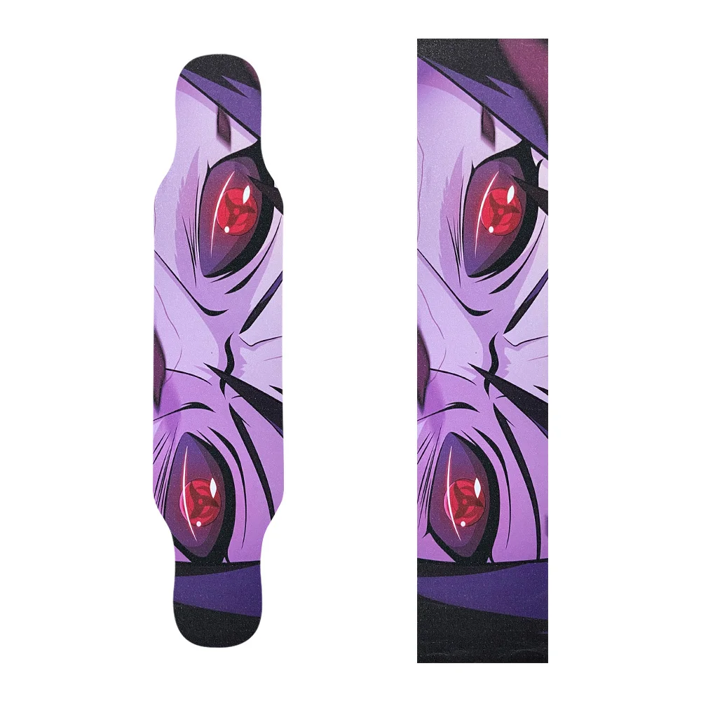 

2021 E Win High Quality 10*45 inch Longboard Sandpaper Grip Tape 25*119cm Black PVC Skateboard Non-slip Skateboard Accessories