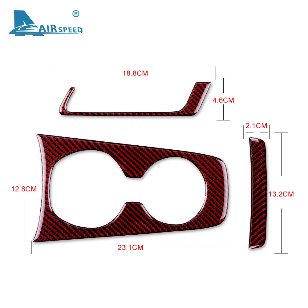 Автомобильный держатель для стакана из углеродного волокна Chevrolet Camaro 2010 2011 2012 2013