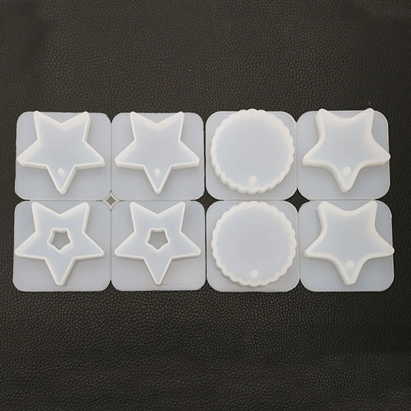 Прозрачный эпоксидный клей сделай сам форма в форме сердца круглая волна кулон