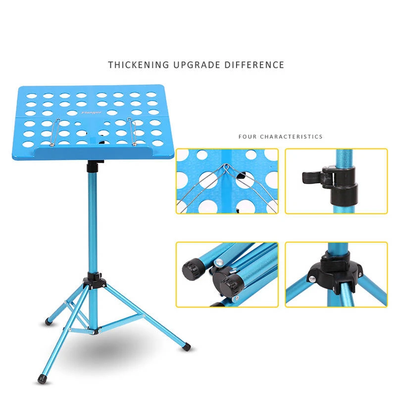 Складная легкая стабильная Музыкальная подставка из алюминиевого сплава штатив