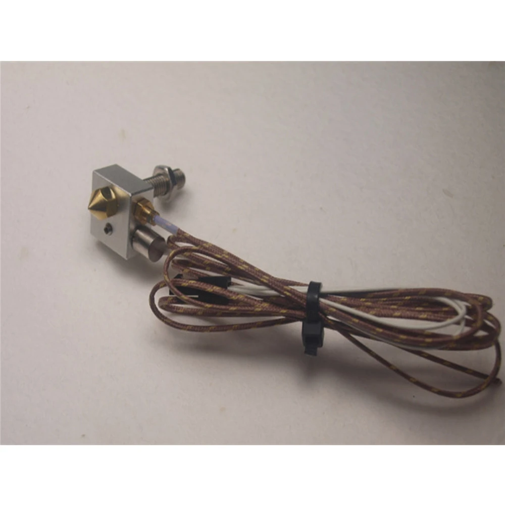 

Replacement Printhead Hot End Kit with Heater Coupler Galvanic Heating Tube for Makerbot Replicator 2 3D Printer Repair Part
