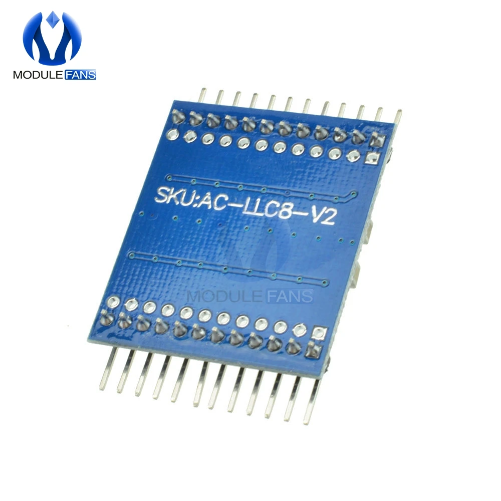 8CH 8 канальный IIC UART SPI TTL преобразователь логического уровня 5 в 3 В двунаправленная