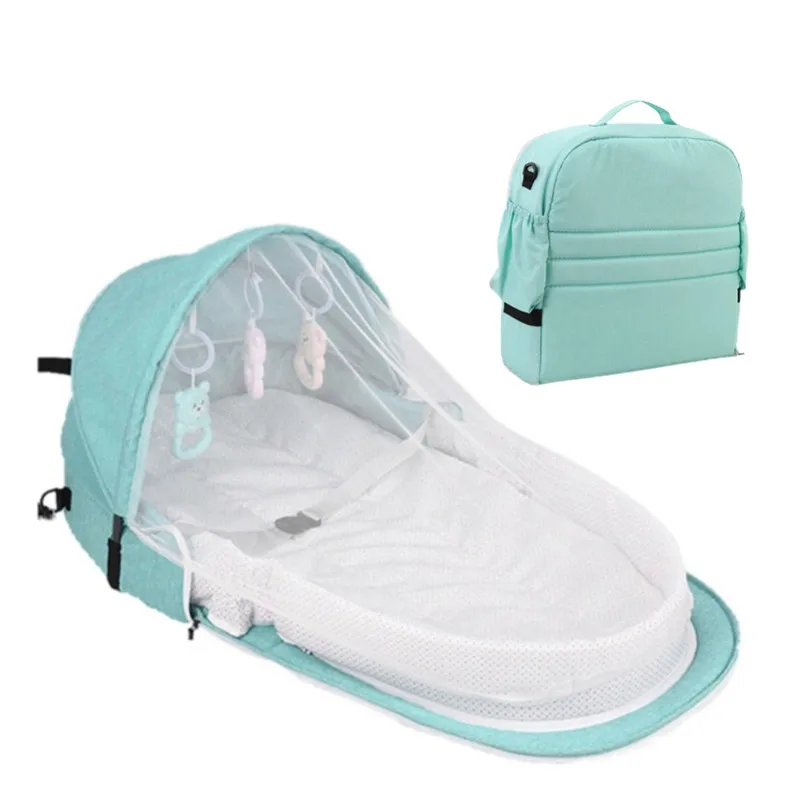 Baby travel Bed Netting Sleeping Basket Newborn Protection Mosquito Portable Bassinet Foldable Breathable Infant Crib Bumper