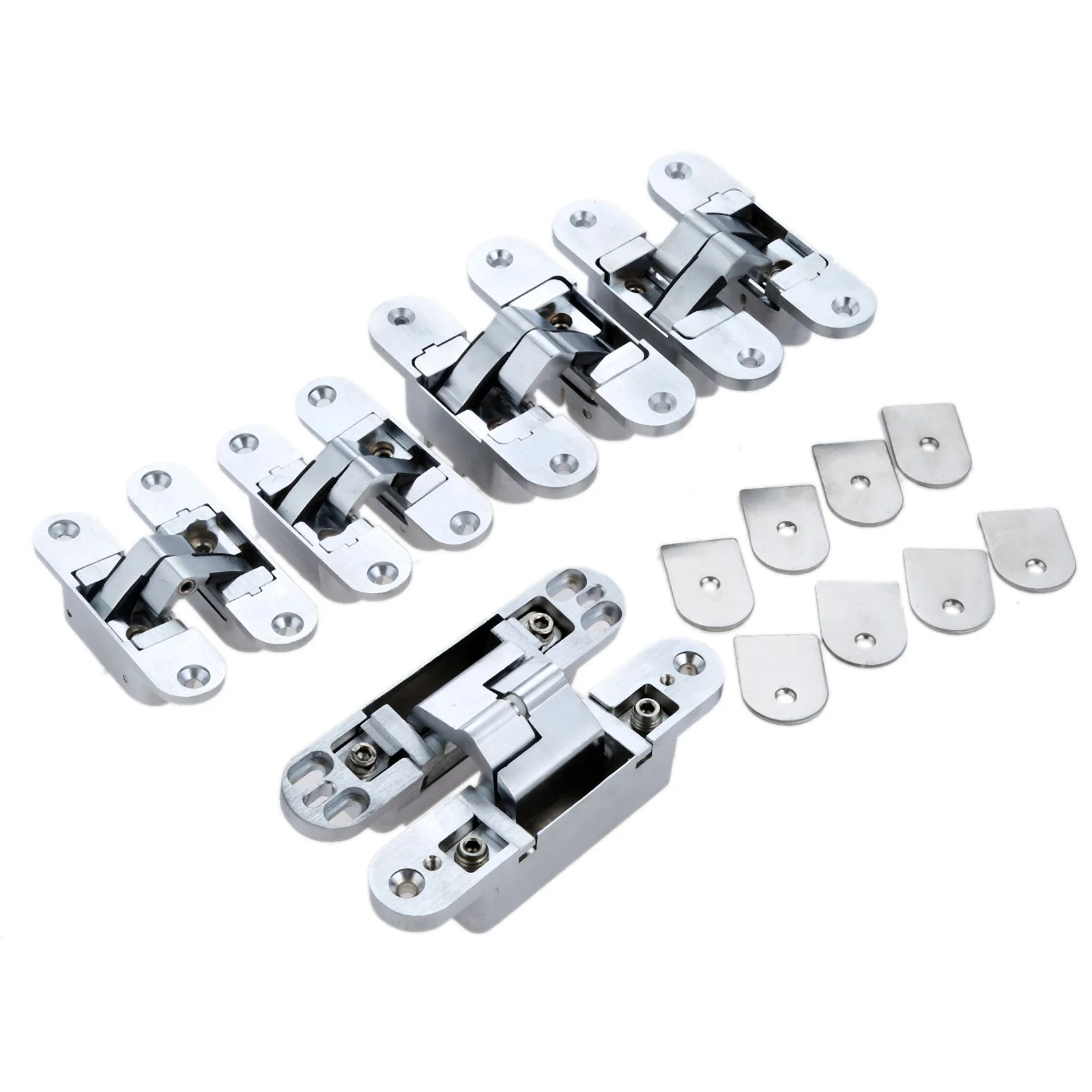 Скрытые петли из цинкового сплава многоразмерные невидимые 2 шт. | Строительство