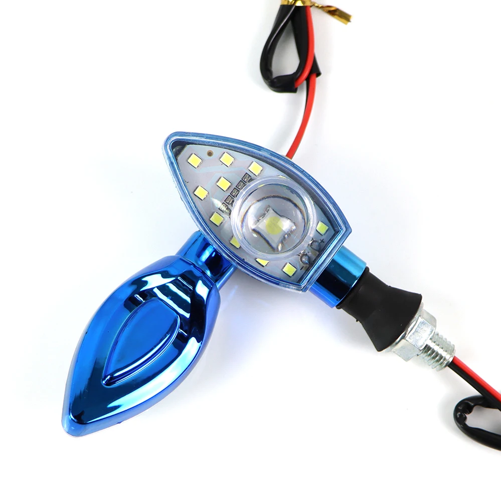 

Universal Motorcycle Turn Signal Light 12V Indicator LED Light Rear Blinker Indicator Tail Light For Cafe Racer Honda BMW Yamaha