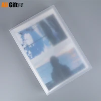 transparency photo album pp cover 80 sheets inserted 3r 4d photos collection 6 inch pocket foto album pp surface home decor