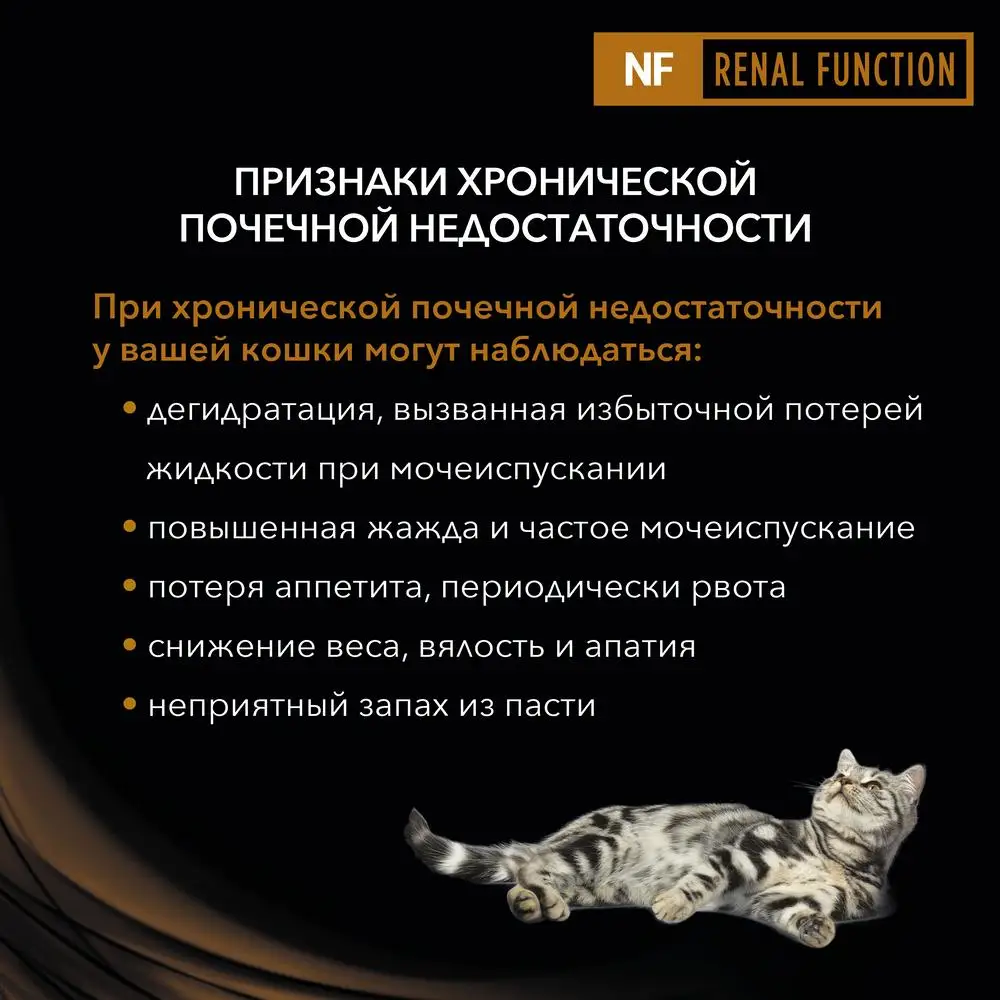 Влажный корм Pro Plan Veterinary Diets NF для кошек при патологии почек с лососем Пауч 85 г*40 шт